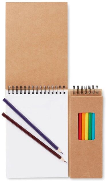 Set de coloriage personnalisable COLOPAD beige