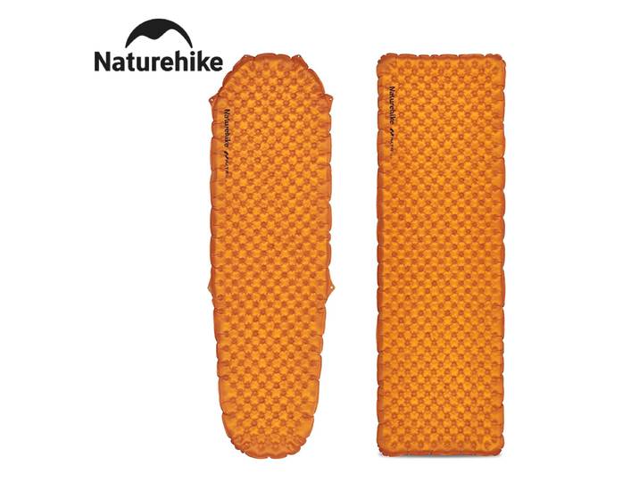 Naturehike Tapis gonflable ultraléger, matelas de couchage à valeur R de 5,8, 4 saisons, portable, pour camping en plein air, tapis anti-humidité, matelas pneumatique compact