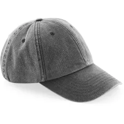 Beechfield Unisex 6-Panel Niedrigprofil Kappe 'Vintage' Klassische Cap B655