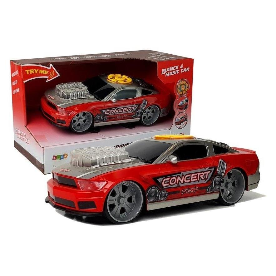 Lean Toys Auto-DJ mit Musikpanel und hellen Lautsprechern (33489113)
