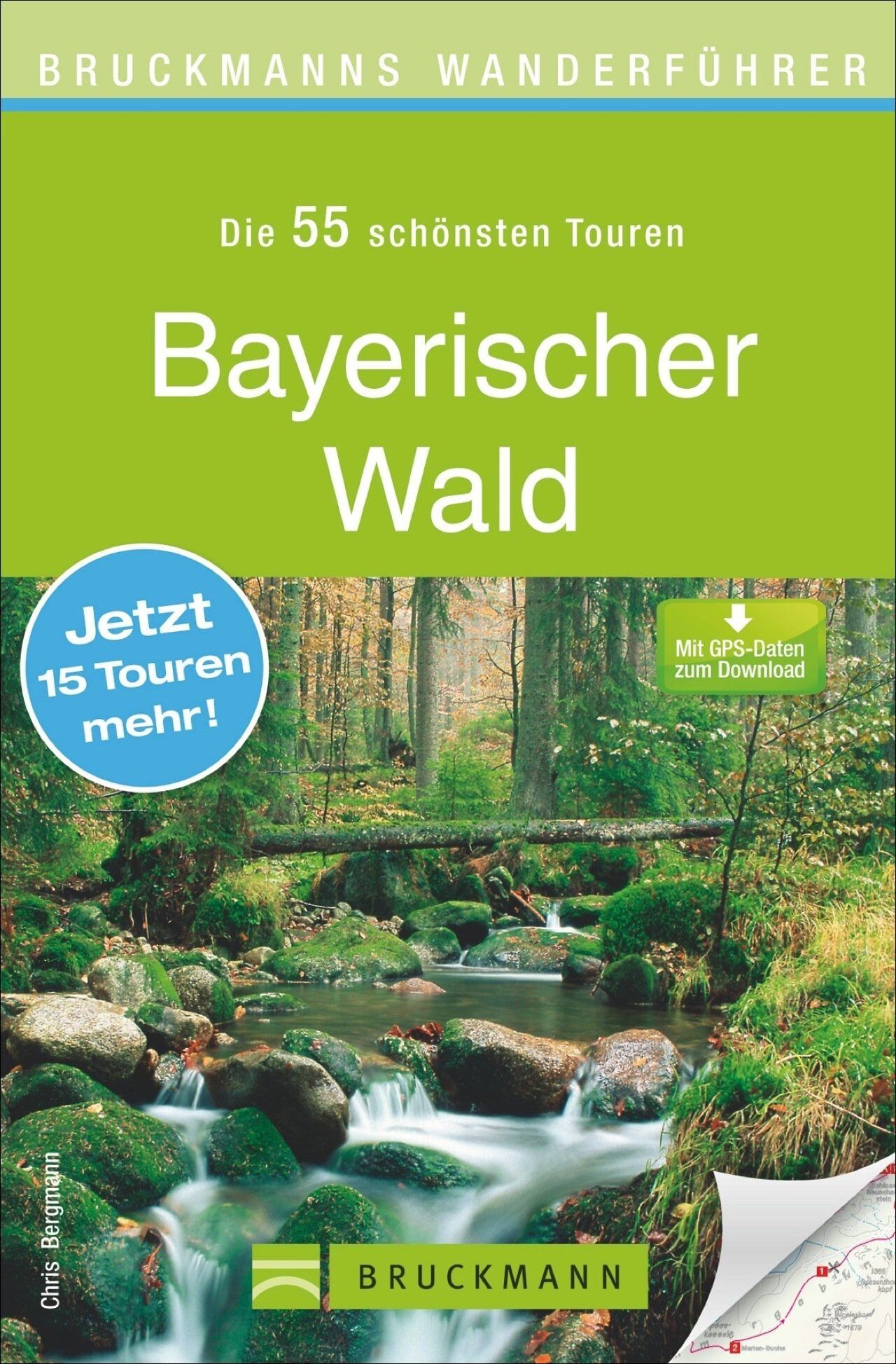 Chris Bergmann - Bruckmanns Wanderführer Bayerischer Wald - Preis vom 09.10.2026 07:28:09 h