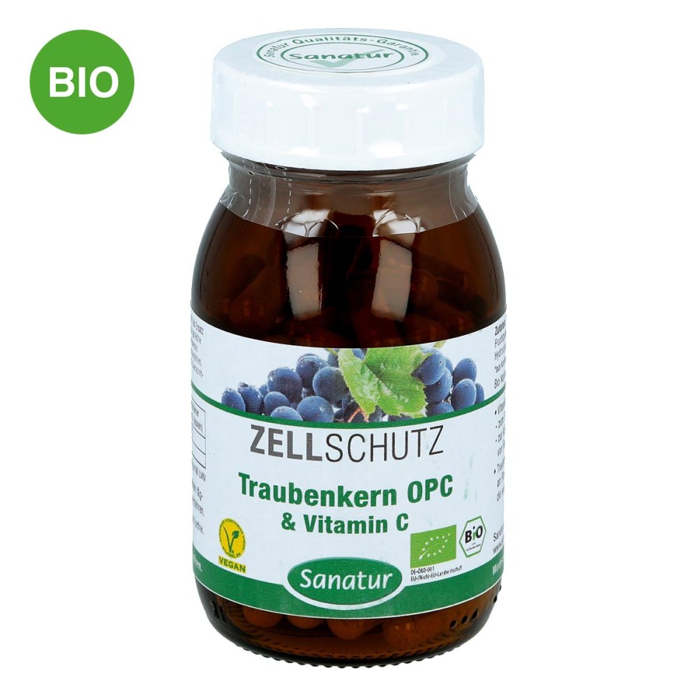 Sanatur GmbH Opc Traubenkern & Vitamine C Kapseln 04263067