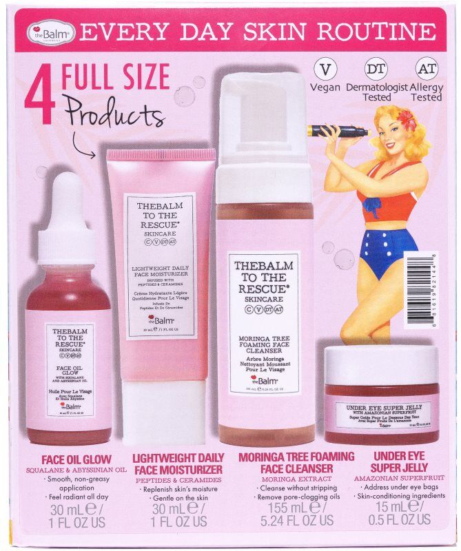 theBalm To The Rescue® Skincare Collection gift set for the face