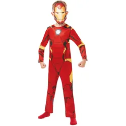 Rubies Kostüm Iron Man mit Maske Kindergrösse S, 3-4 Jahre (S)