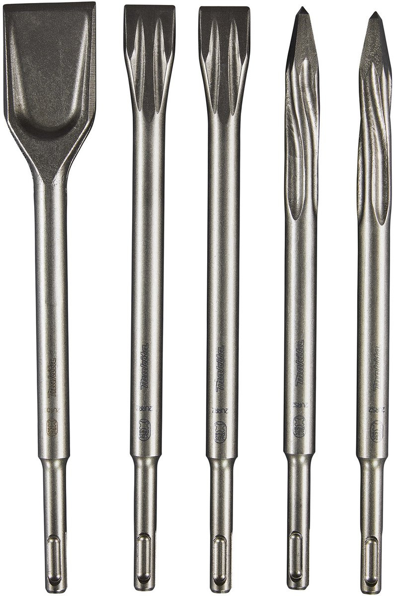 Makita 5-delige SDS-Plus beitelset E-13188