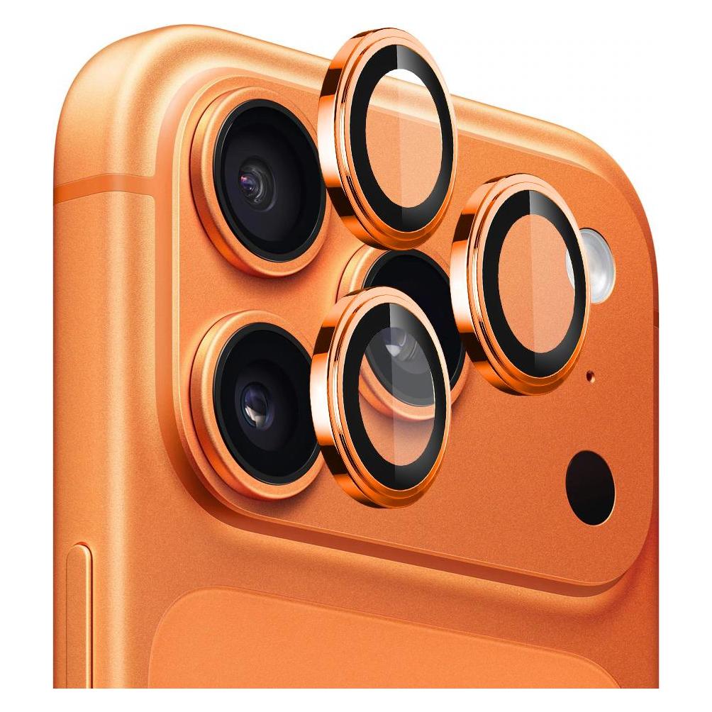 Lito - S+ Camera Glass Protector - iPhone 17 Pro / iPhone 17 Pro Max - Orange (Apple iPhone 17 Pro, Apple iPhone 17 Pro Max) (60676406)
