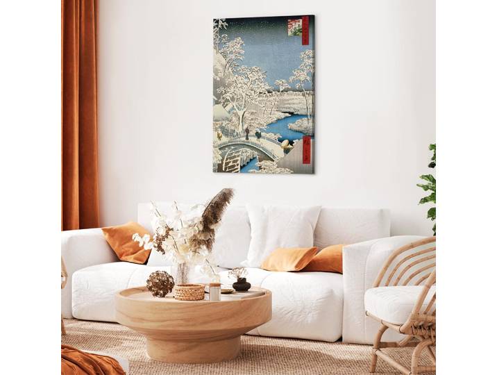 Leinwandbild Drum bridge Filz Multicolor/Multicolor 40 x 60cm