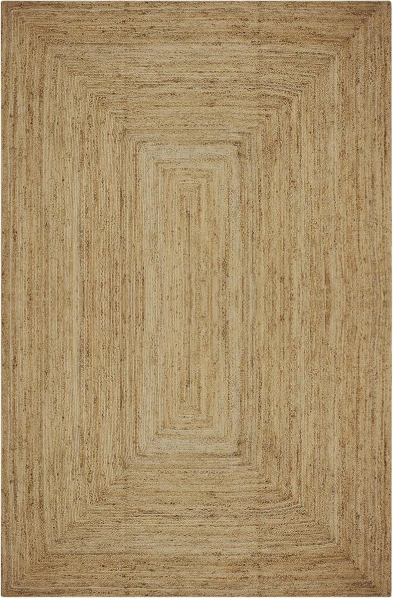 Handgeweven Jute Vloerkleed Beige - Rechthoekig