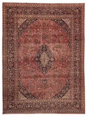 ECARPETGALLERY Hand-knotted Antalya Vintage Red Wool Rug - 9'5 x 12'7