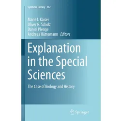 Explanation in the Special Sciences, Fachbücher