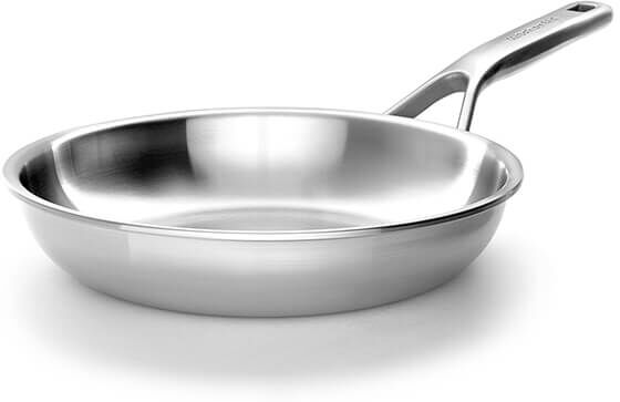 KitchenAid Multi-Ply Stainless Steel 3ply 24cm Uncoated Frypan