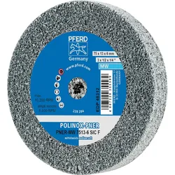 PFERD TOOLS POLINOX verpresstes Vlies-Rad PNER für Geradschleifer, Biegwellen und Schleifblöcke - 44691447