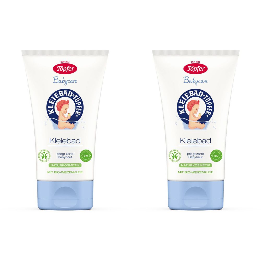 Toepfer Babycare Kind Klei x2 2x150 ml Bad