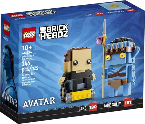 LEGO BrickHeadz 40554 Jake Sully en zijn Avatar bouwset
