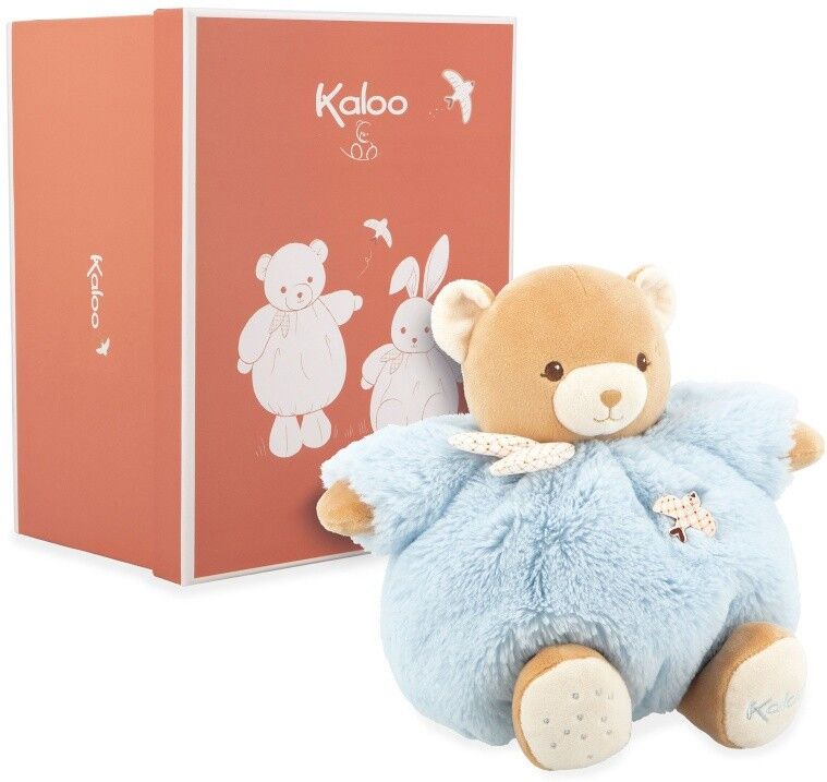 Peluche ours Patapouf Bleu 25 cm - Kaloo