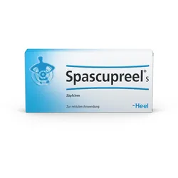 Spascupreel S Suppositorien 12 St