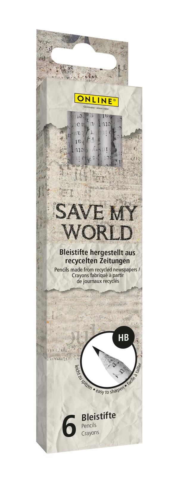 ONLINE® Bleistifte Save My World 07919
