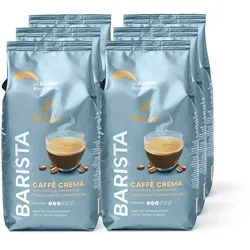 Tchibo - Barista Caffè Crema - 6 x 1 kg Ganze Bohne - Intensität: 3/6