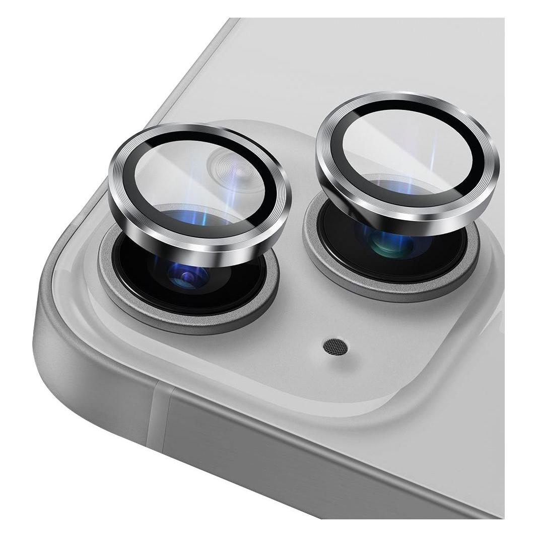 Lito - S+ Camera Glass Protector - iPhone 14 / iPhone 14 Plus - Silver (Apple iPhone 14, Apple iPhone 14 Plus) (56363831)