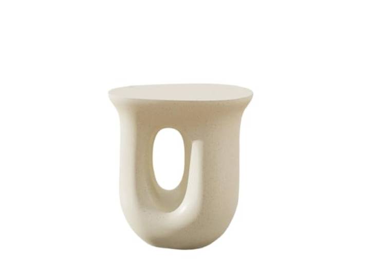 ksjdieunf Couchtisch Nachttisch Schlafzimmer Wohnzimmer Sofa Zement Kleiner Couchtisch Einfach Tische for Wohnzimmer(A)