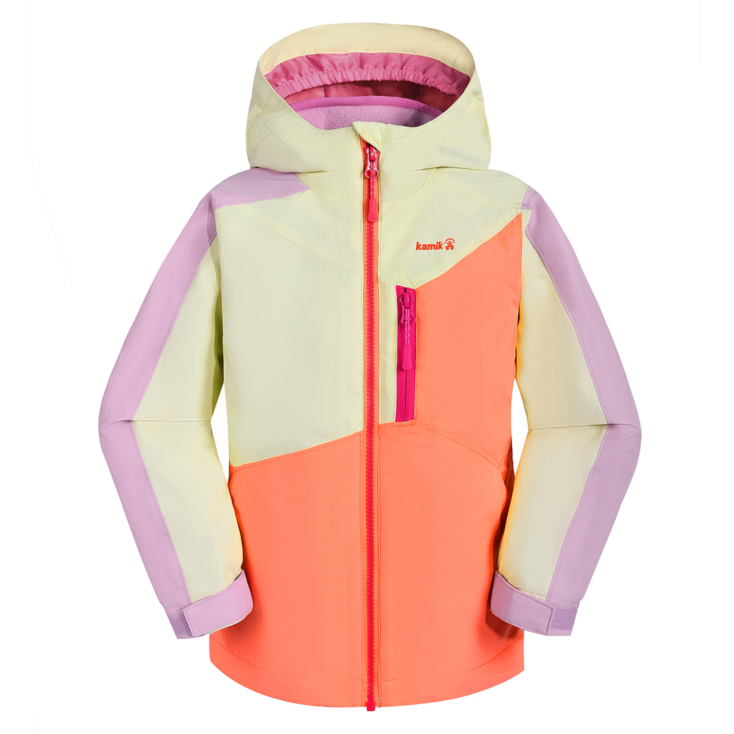 Kamik Tara Kinder Regenjacke rosa Größe 164 Trekking Wasserdicht Wasserabweisend