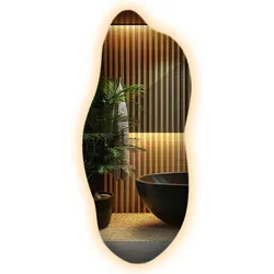 LED-SPIEGEL 35x80 cm Asymmetrisch Warmweiß 3000K