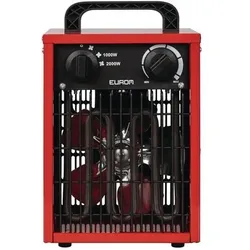 Eurom EK2000, Heizlüfter, Rot