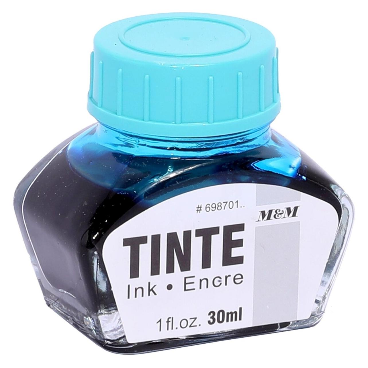 Metzger&Mendle Tintenglas 30ml türkis (Türkis, 1 Stk.) (69870131)