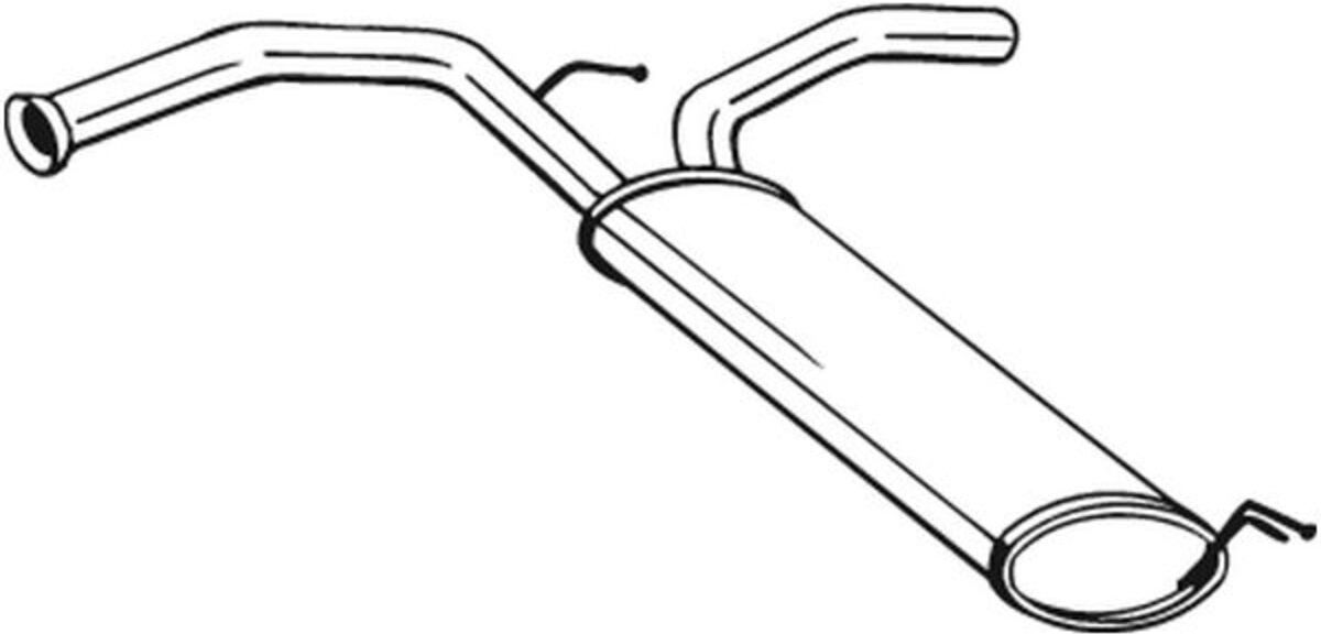 Silencieux arrière BOSAL 135-723