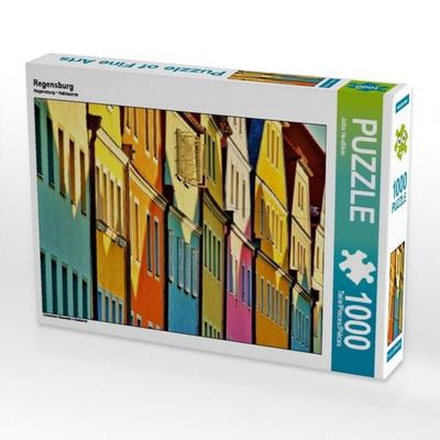 CALVENDO Puzzle Regensburg | 1000 Teile Lege-Größe 64x48cm Foto-Puzzle für glückliche Stunden