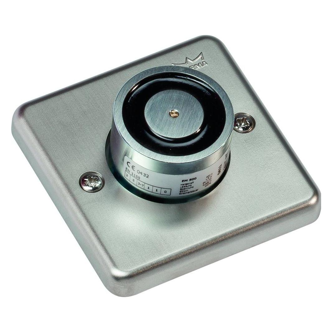 Dormakaba Elektromagnet EM 500 G 24V AC/DC Edelstahl-Design f.Wandmontage (Indoor) (228413)