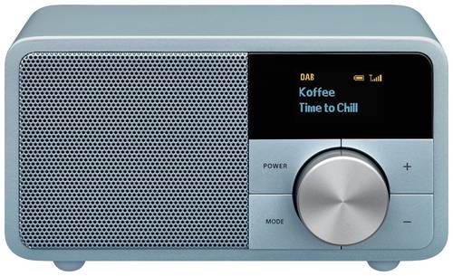 Sangean Genuine Mini DDR-7 Tischradio DAB+, UKW AUX, Bluetooth Türkis