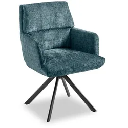 bert plantagie Stuhl Roos R33 Stoff Turquoise