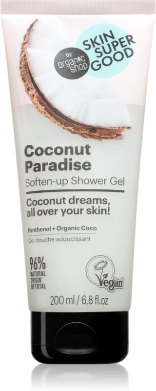 Organic Shop Skin Super Good Coconut Paradise softening shower gel 200 ml