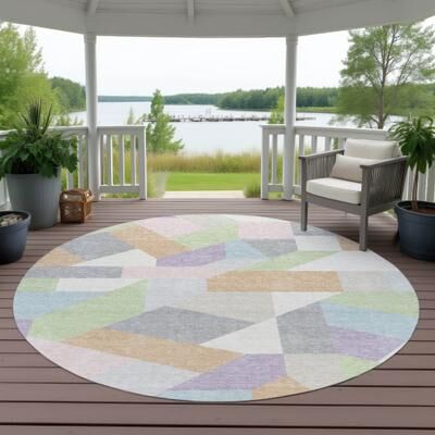 Addison Rugs Machine Washable Indoor/ Outdoor Contemporary Dexter Chantille Rug
