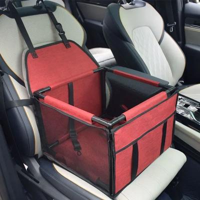 Uplift Essentials Travel Dog Car Seat Carrier Waterproof Pet Hammock red