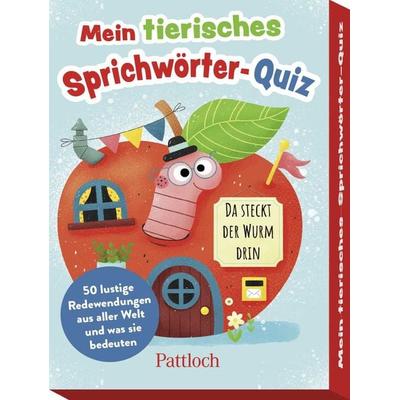 Mein tierisches Sprichwörter-Quiz, Game von Anika Gehrmann, Pattloch Geschenkbuch