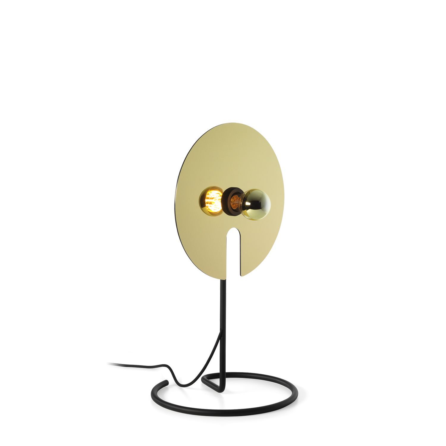 Wever & Ducré Tischleuchte MIRRO TABLE 1.0 A60 G-B helles gold 6301E0GB0 5404037331598
