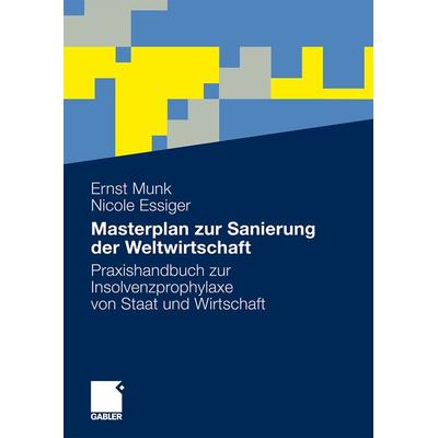 Masterplan zur Sanierung der Weltwirtschaft, Gebundene Ausgabe von Ernst Munk,Nicole Essiger, Betriebswirtschaftlicher Verlag Gabler,
