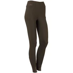 Harrys Horse Damen Reitleggings Sporty Timber Full Grip rosin khakigrün, Größe: 42