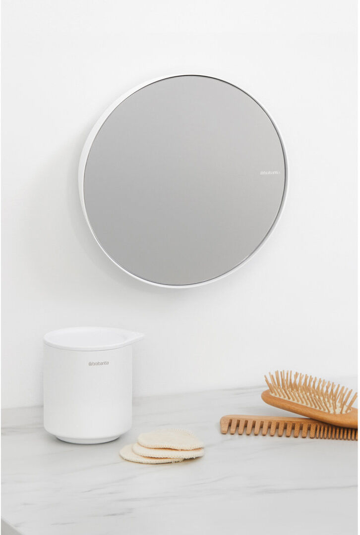 Brabantia Mindset Bathroom Mirror White 20.4cm H X 51.82cm W X 19.81cm D