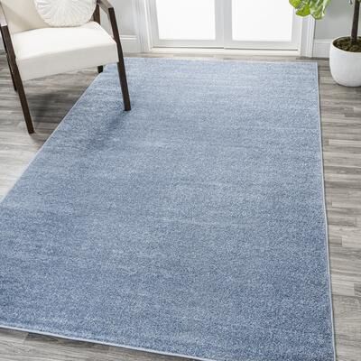 JONATHAN Y Tumbling Solid Low-Pile Area Rug