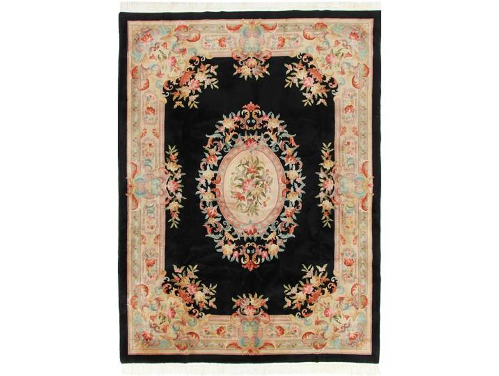 China Peking Teppich 274x367 Handgeknüpft Orientteppich Wolle