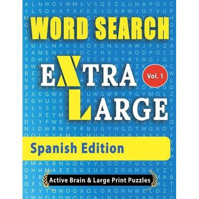WORD SEARCH - Spanish Edition, Taschenbuch von Active Minds & Large Prints, Linguas Classics