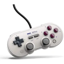 8bitdo SN30 Pro USB Gamepad G Edition (PC, Switch), Gaming Controller, Grau