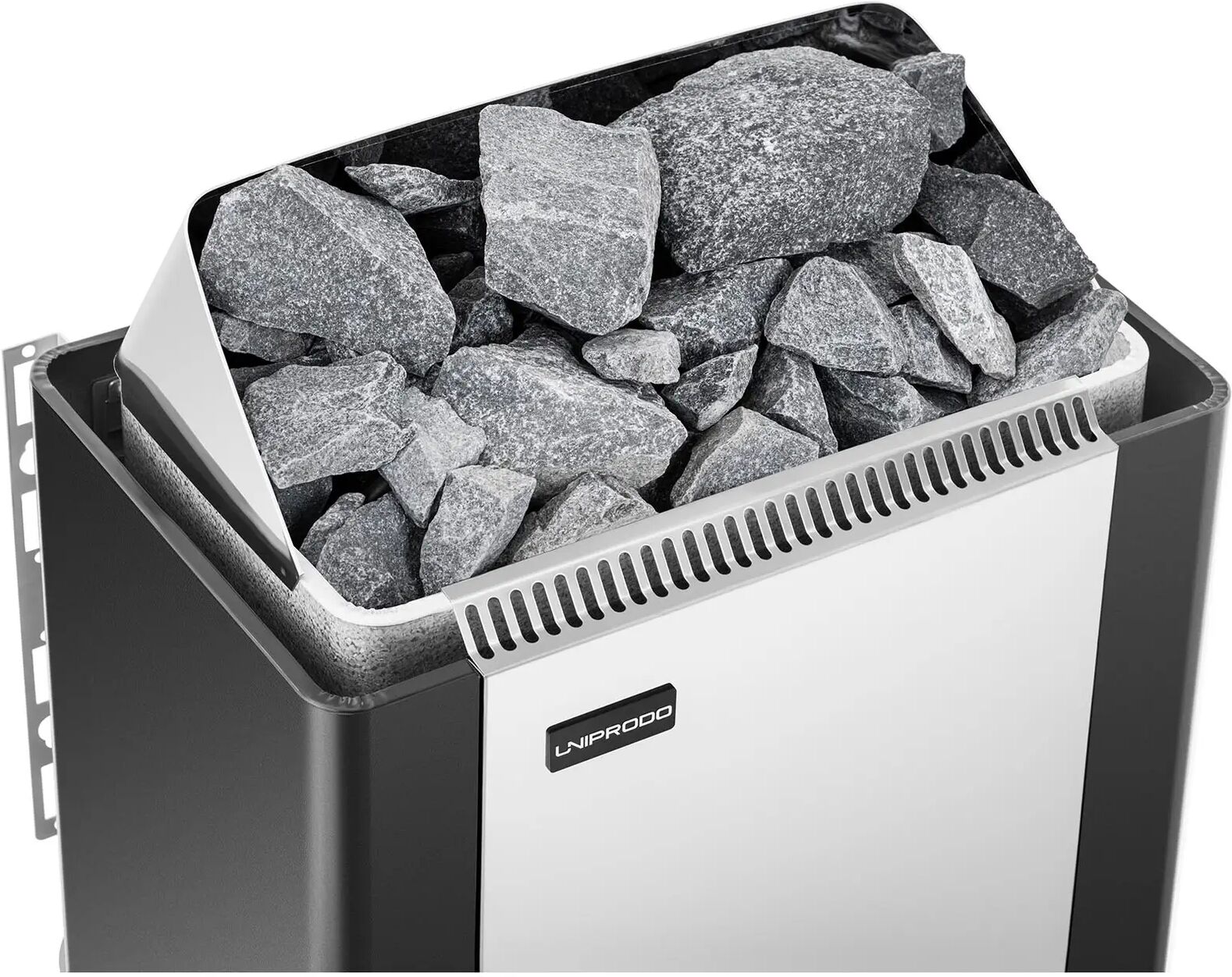 Uniprodo Saunaofen - 8 kW - 30 bis 110 °C - inkl. Steuerung UNI_SAUNA_S8.0KW