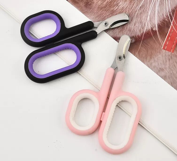 INF Coupe-ongles bicolore pour animaux de compagnie