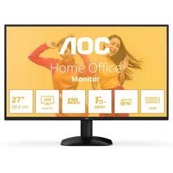 AOC B3 Q27B35S3 Computerbildschirm 68,6 cm (27") 2560 x 1440 Pixel Quad HD LED Schwarz