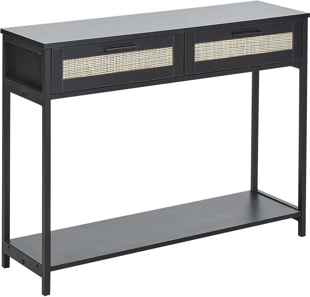Beliani Consoletafel - Zwart