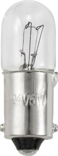 TRU COMPONENTS TC-12842720 Miniatur Glühlampe 24V 5W BA9s Warmweiß